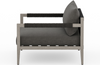 Shayla Weathered Grey Outdoor Chair