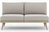 Custom Tristan Brown 2-Seat Outdoor Sofa