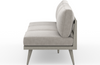 Custom Tristan Grey 3-Seat Outdoor Sofa