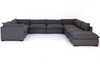 Wilson 8-Piece Sectional with Ottoman