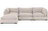 Wilson 3-Piece Sectional with Ottoman