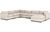 Wilson 6-Piece Sectional with Ottoman