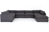 Wilson 7-Piece Sectional with Ottoman