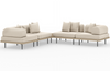Yamila 4-Piece Sectional with Coffee Table