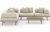 Yamila 5-Piece Sectional with Coffee Table